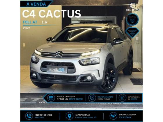 CITROËN C4 CACTUS 1.6 VTI 120 FLEX FEEL EAT6 CITROËN C4 CACTUS 1.6 VTI 120 FLEX FEEL EAT6